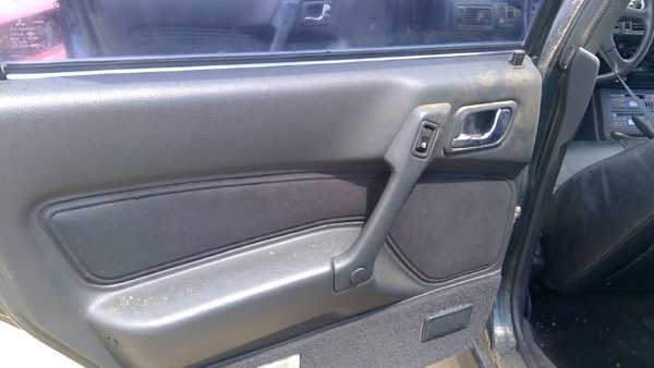 89-93 Mitsubishi Galant Vr-4 Driver Left Rear Inside Door Trim Panel Back Black — photo 6