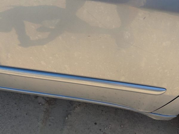 07 Accord Passenger Right Front Moulding From Door Oem Sedan Cool Blue B542M — photo 2