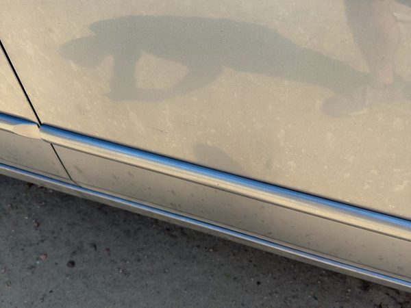 07 Accord Passenger Right Front Moulding From Door Oem Sedan Cool Blue B542M — photo 8