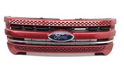 2011-2015 Ford Explorer Front Grille Assembly Oem Ruby Red Rr Bb5z8200ca