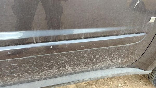 05-09 Equinox Passenger Right Front Moulding From Door Trim Granite Gray 44U — photo 5