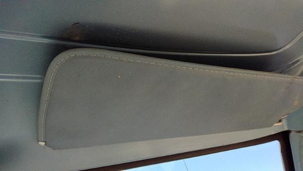 1981-1993 Dodge Ram W150 Passenger Right Sun Visor Oem Blue — photo 2