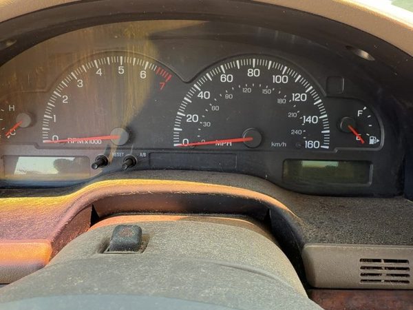 2001 Lincoln LS Speedometer Cluster Instrument Gauges Panel OEM 1W4Z10849BA — photo 1