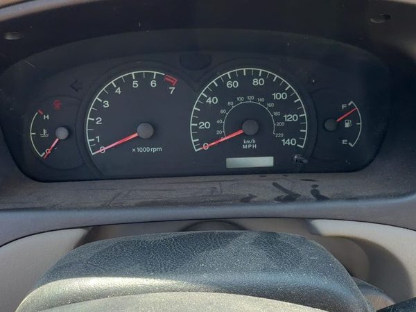 01-03 Elantra Speedometer Cluster Instrument Gauges Panel Dash Mph Gls Manual — photo 4