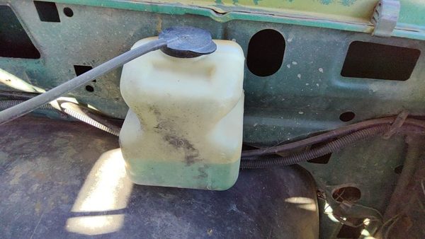 1976 Silverado C10 Windshield Washer Fluid Reservoir With Pump Oem Wiper Tank — photo 3
