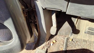 2007 Dodge Caravan Driver Left Lower Sill Step Moulding Trim Panel D5 Slate Gray