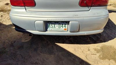 1997-05 Chevy Malibu Rear Bumper Cover Assembly Oem Back 17u Silvermist 12463199