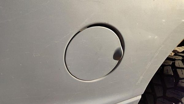 1997-2011 Dodge Dakota Fuel Tank Door With Hinge Gas Lid Oem Filler Silver — photo 1