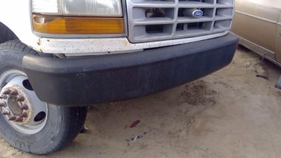 1992-1997 Ford F450 Front Bumper Assembly With Brackets Oem F2tz17757c