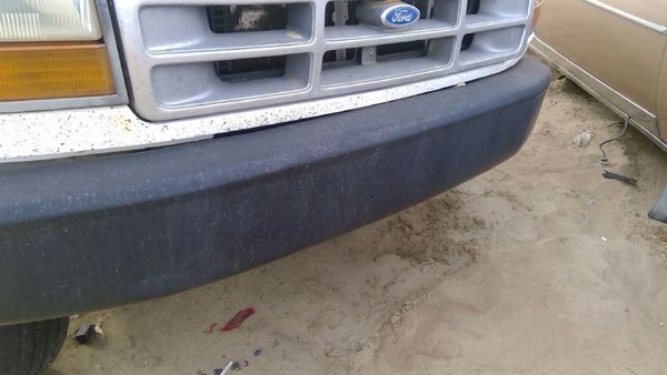 1992-1997 Ford F450 Front Bumper Assembly With Brackets Oem F2tz17757c — photo 6