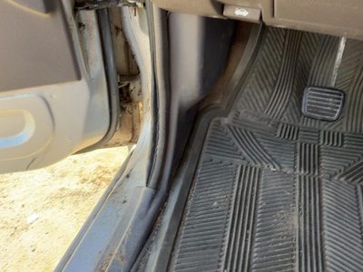 1988-1995 Isuzu Pup Driver Left Lower Kick Trim Panel Oem Gray