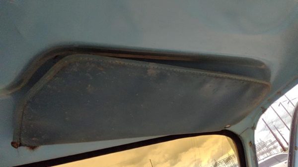 1973-1974 Chevy C10 Passenger Right Sun Visor Oem Blue — photo 2