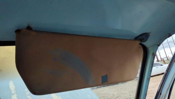 1973-1974 Chevy C10 Passenger Right Sun Visor Oem Blue — photo 6
