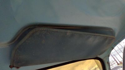 1973-1974 Chevy C10 Passenger Right Sun Visor Oem Blue