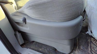 2004-2007 Ford Freestar Passenger Right Side Seat Trim Panel Oem Gray