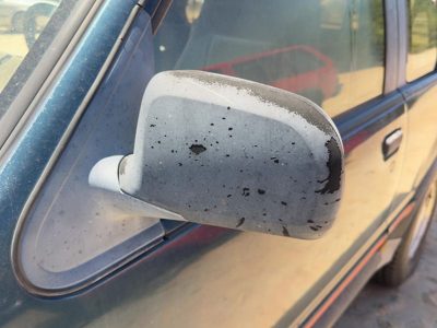 1991-1994 Ford Explorer 2 Dr Driver Left Power Side Mirror Door Mounted Oem