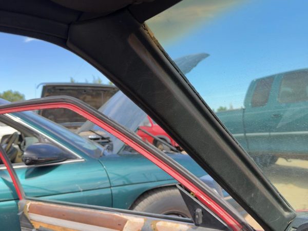 1987-1988 Toyota FX Driver Left A Pillar Trim Windshield Post Panel OEM Gray — photo 3