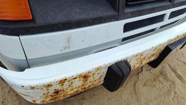 1985-1994 Gmc Safari Trim Strip Below Grille Oem White 14066714 — photo 7