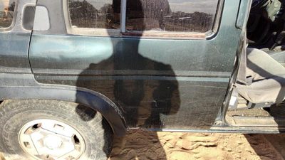 1994 Nissan Pathfinder Rear Door RH Black