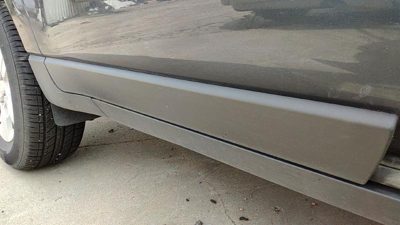 09-12 Chevy Traverse Passenger Right Rear Moulding From Door Oem Back Trim Strip