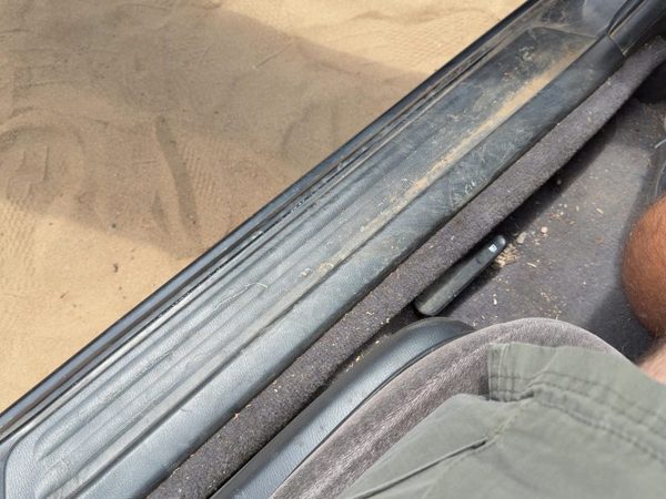 95-99 Nissan Maxima Driver Left Lower Sill Step Moulding Trim Panel Oem Black — photo 4