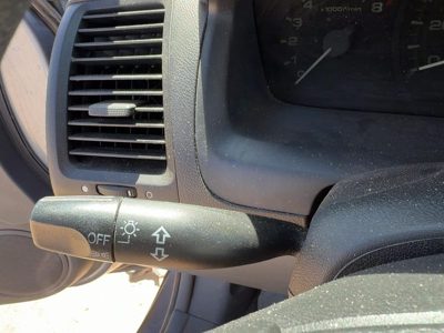 03-07 Honda Accord Turn Signal Switch Column Control Lever Headlight Oem Gray