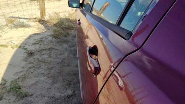 2006 Mitsubishi Galant Rear Door LH P06 Ultra Red Pearl Hail — photo 4
