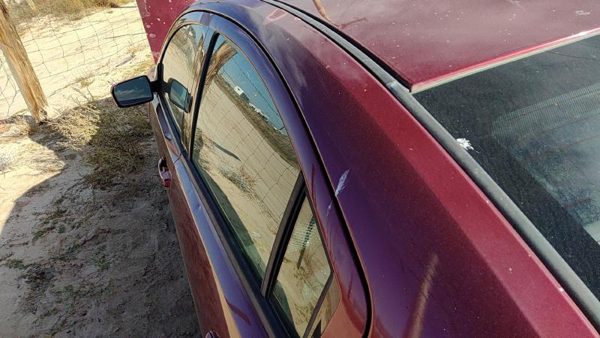 2006 Mitsubishi Galant Rear Door LH P06 Ultra Red Pearl Hail — photo 2