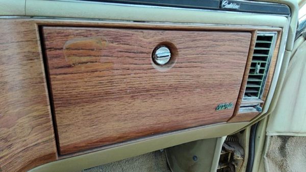 1977-1984 Cadillac Deville Glove Box Assembly Complete Door With Latch Oem — photo 1