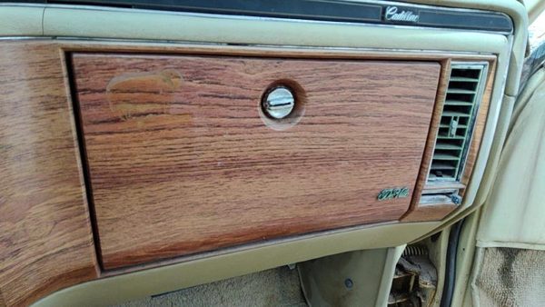 1977-1984 Cadillac Deville Glove Box Assembly Complete Door With Latch Oem — photo 2