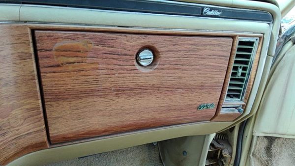 1977-1984 Cadillac Deville Glove Box Assembly Complete Door With Latch Oem — photo 3