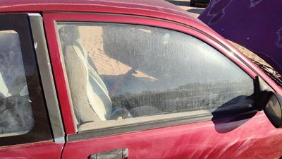 1994-1997 Ford Aspire Passenger Right Front Side Window Door Glass Oem