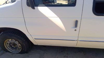 1993 Ford Van Front Door LH White