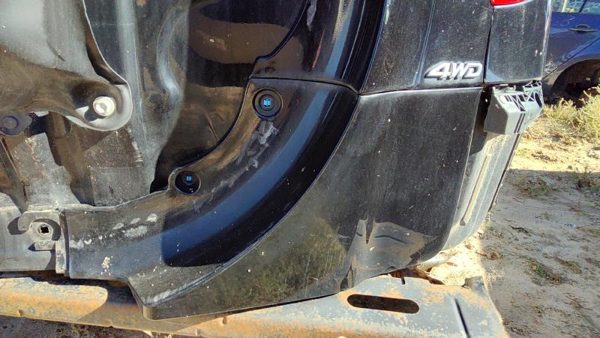 2011-2012 Toyota Rav-4 Lower Moulding Trim From Back Hatch Oem 202 Black — photo 1