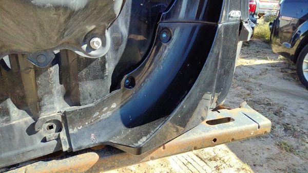 2011-2012 Toyota Rav-4 Lower Moulding Trim From Back Hatch Oem 202 Black — photo 2