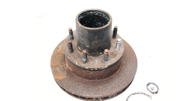 1980-1993 Ford F250 Front Rotor And Wheel Hub Oem 4X4 Dana 44 — photo 3