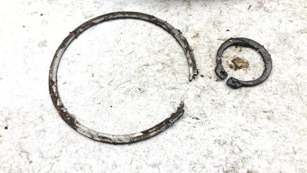 1980-1993 Ford F250 Front Rotor And Wheel Hub Oem 4X4 Dana 44 — photo 2