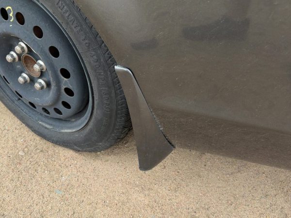 2005 Nissan Altima Driver Left Rear Moulding On Quarter Panel Oem Smoke K11 — photo 2
