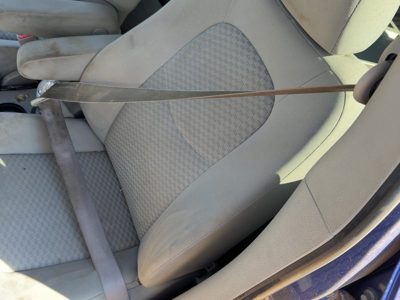 06-11 Hhr Driver Left Front Seat Belt Retractor Oem Shoulder Bucket Gray 14B