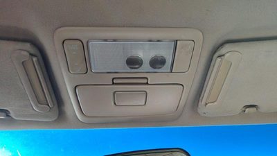 1997-2001 Toyota Camry Center Overhead Console Oem Dome Light Map Lamp Cubby Tan