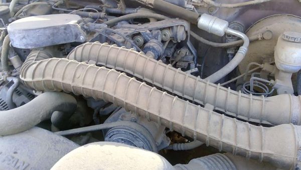 1993 Ford F250 Air Intake Tube Pair Set Resonator Pipe Elbow Rubber Hose 5.8L — photo 3