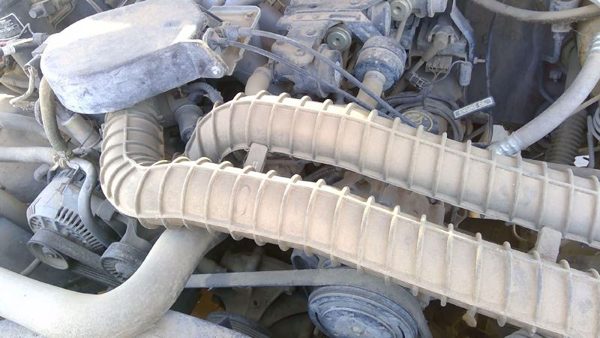 1993 Ford F250 Air Intake Tube Pair Set Resonator Pipe Elbow Rubber Hose 5.8L — photo 5