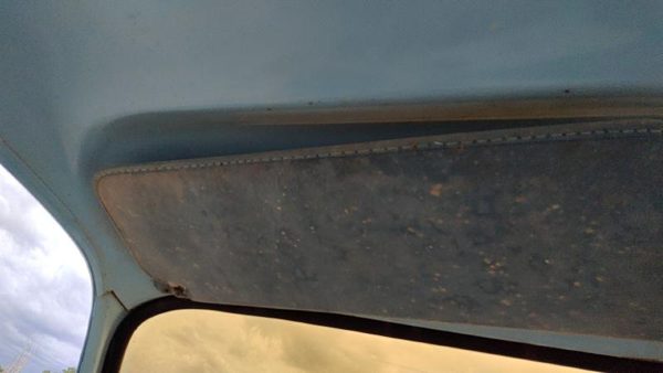 1973-1974 Chevy C10 Driver Left Sun Visor Oem Blue — photo 4