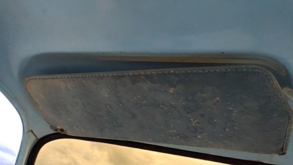 1973-1974 Chevy C10 Driver Left Sun Visor Oem Blue — photo 3