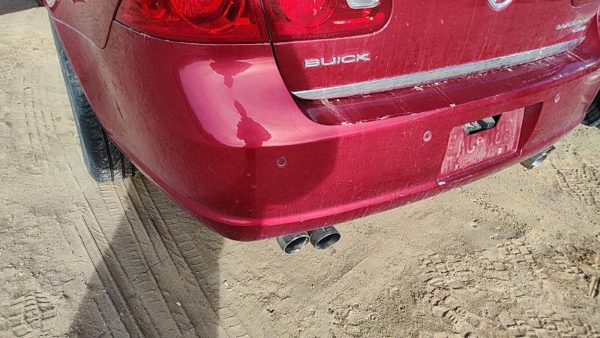 2006-2009 Buick Lucerne Rear Bumper Cover Assembly Back Park Assist Crimson 86U — photo 5