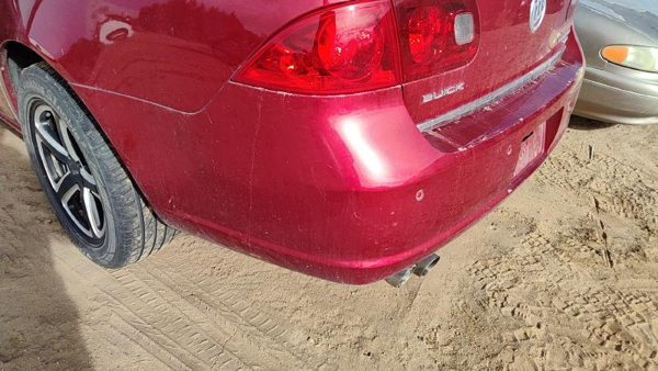 2006-2009 Buick Lucerne Rear Bumper Cover Assembly Back Park Assist Crimson 86U — photo 6