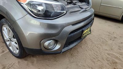 2017 Kia Soul Front Bumper Assy. Titanium Gray Im Local