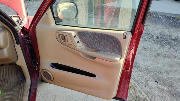 2000 Dodge Durango Passenger Right Front Door Trim Panel With Switches Tan — photo 1