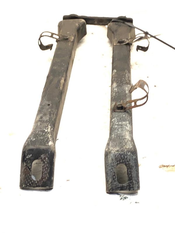 1986 Chevy Corvette C4 Pair Of Front Crossmember To Frame Braces Rod Struts Oem — photo 5
