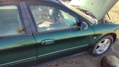 2000 Ford Taurus Front Door RH Su Tropic Green 1F1Z5420124AA